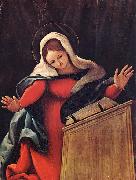 Lorenzo Lotto Virgin Annunciate Spain oil painting artist